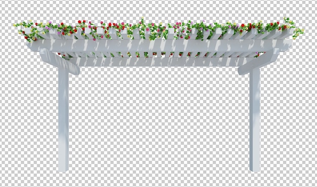 3d render ivy plants isolated