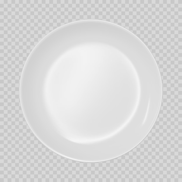 PSD 3d render of kitchen plate for scene creation