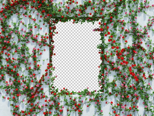 PSD 3d render klimop planten geïsoleerd