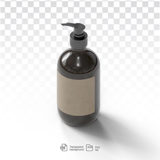 3d render liquid soap