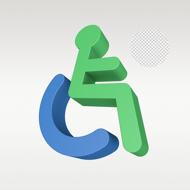 3d render medical health icon symbol