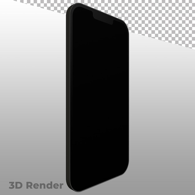 3D Render Mobile Phone