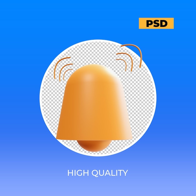 PSD Уведомление о 3d-рендеринге