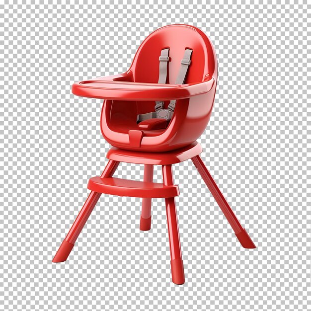 PSD 3d-рендер кресла для кормления ребенка