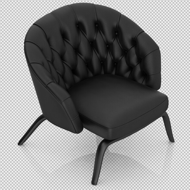 PSD 3d представляют изометрического кресла
