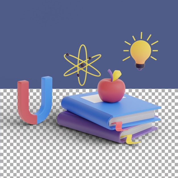 3D 렌더링 물리학 장면