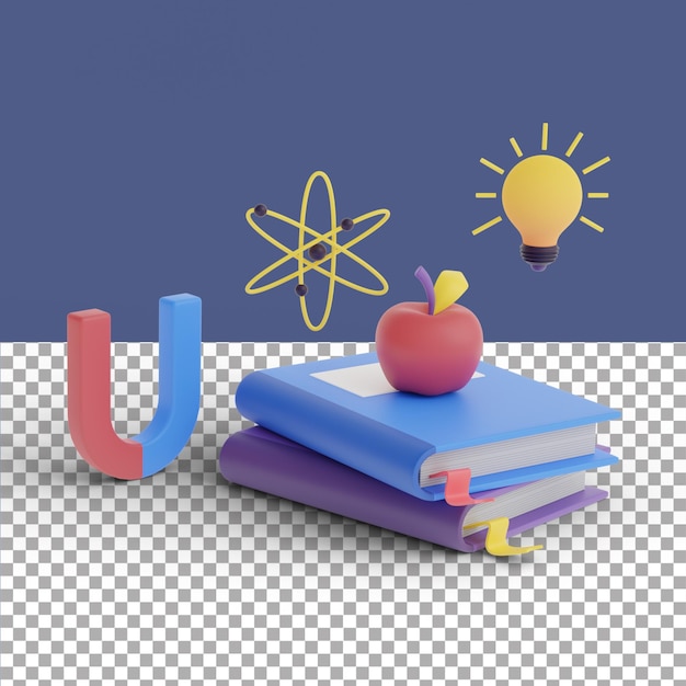 PSD rendering 3d della scena fisica