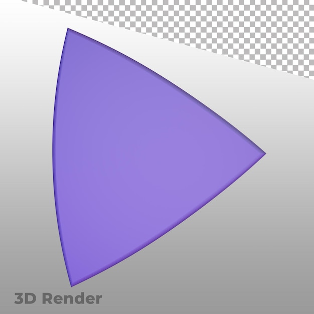 3D Render Pijlsymbolen UI-pictogrammen