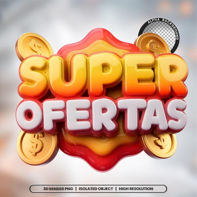 3Dレンダリング スーパーオファー エレメントコーン PSD PNG