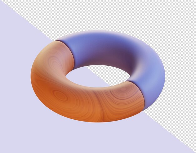 3D render torus web element
