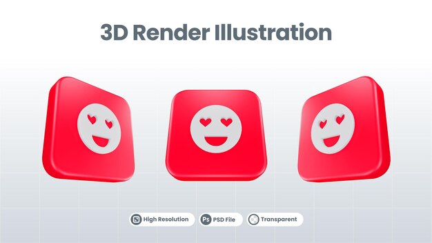 3d render valentine with bed icon for ui ux web mobile app social media promotion