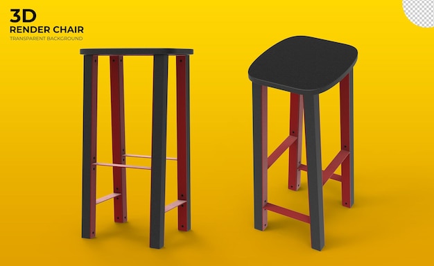 3D render van realistische fauteuil