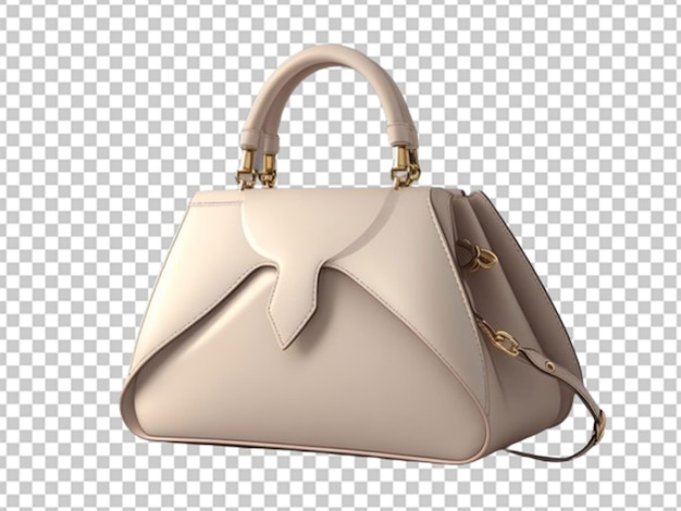 PSD 3d render woman hand bag