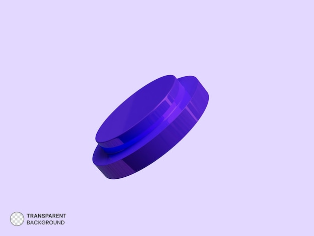 3d rendered abstract podium illustration