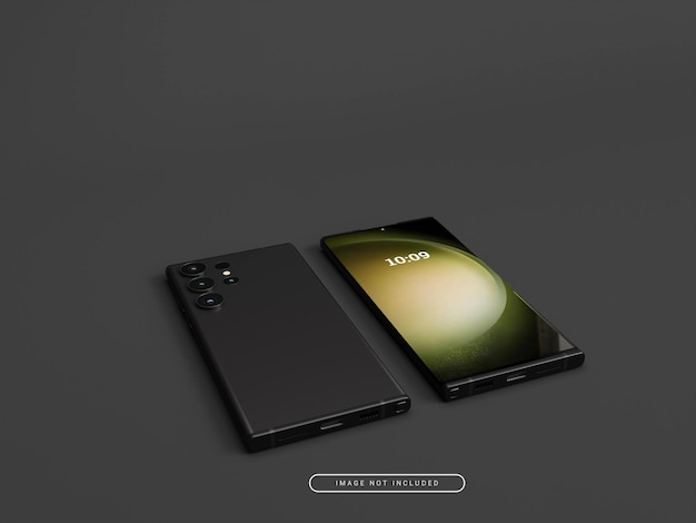 3D rendered Smartphone mockup