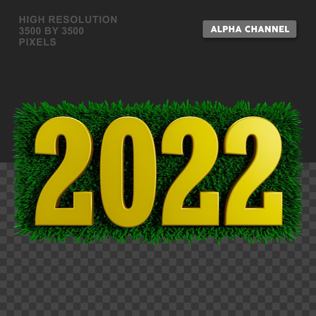 Rendering 3d 2022 psd premium