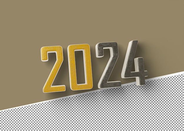 3 d レンダリング 2024 黒と黄金の組成