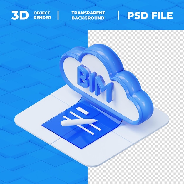 3d rendering of 25d hd icons