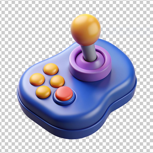 PSD 3d rendering of 90s icon