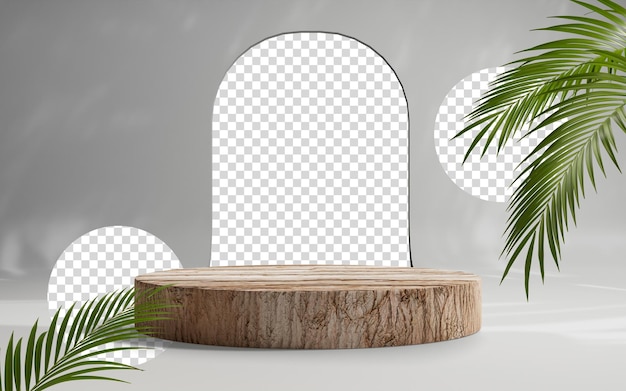 3D rendering abstrakcyjnej platformy podium prezentacja produktu tło