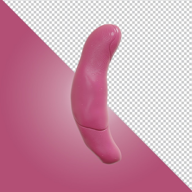 고립 된 알파벳 괄호 기호의 3d 렌더링