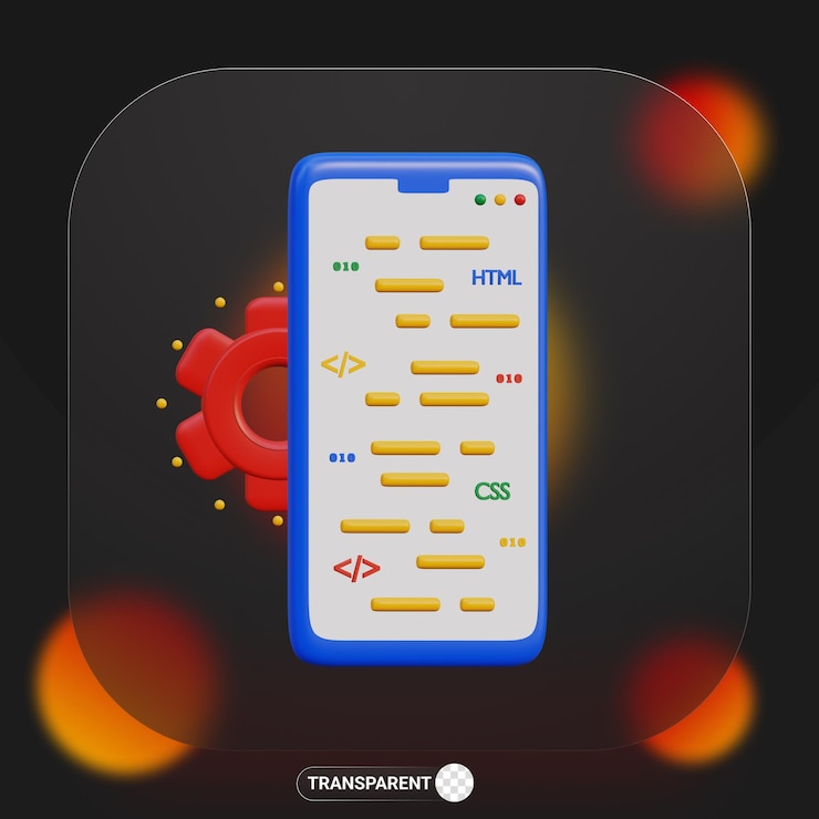 PSD 3d rendering application phone engine
