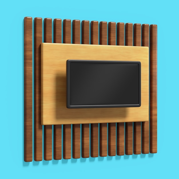 3D-rendering av møbelikon