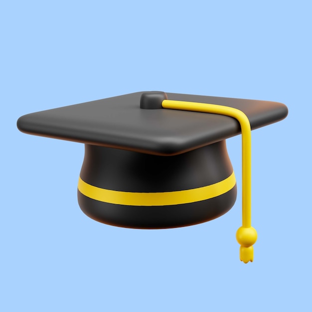 PSD 3d rendering of back to school icon