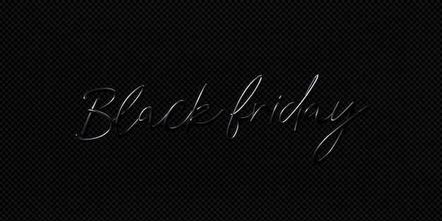 PSD 3d rendering black friday sale background. banner,poster,podium on black background.