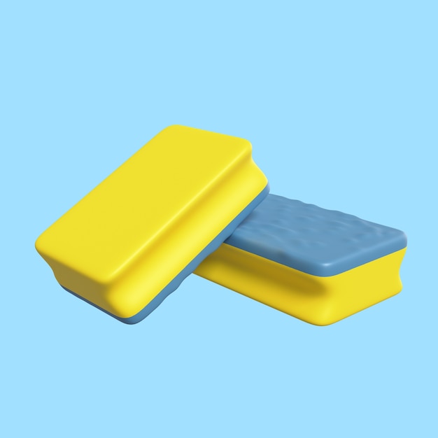 3d rendering of cleaning product