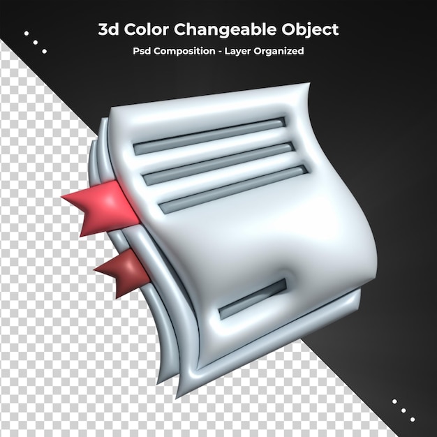 3d Rendering clipboard task management todo check list project plan concept productivity 3d icon