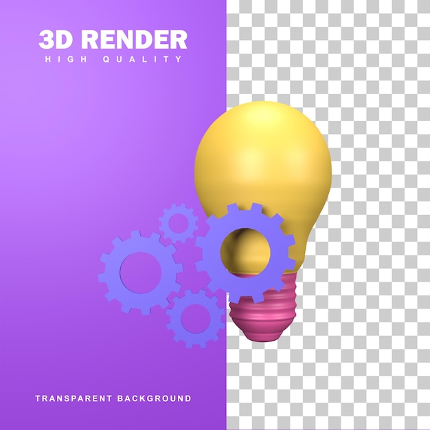 PSD rendering 3d soluzioni creative per risolvere i problemi.