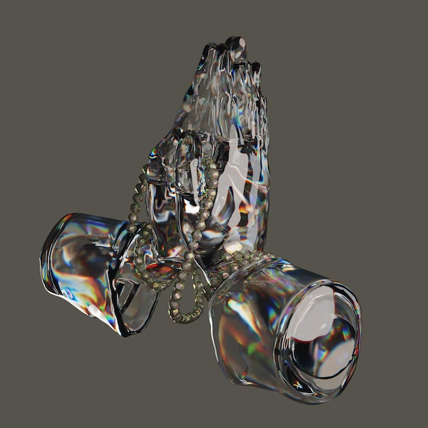 3d rendering design object and shape