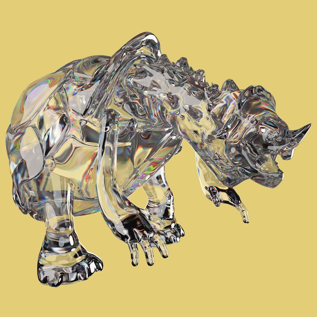 3d rendering design object and shape