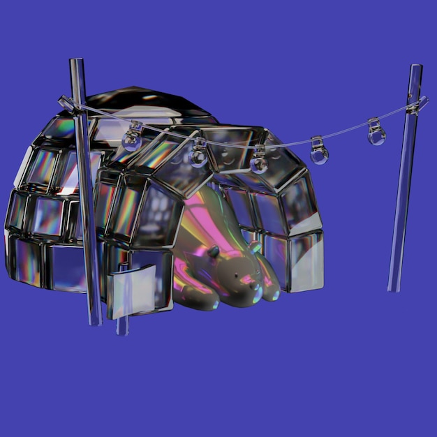 3D 렌더링 디자인 객체