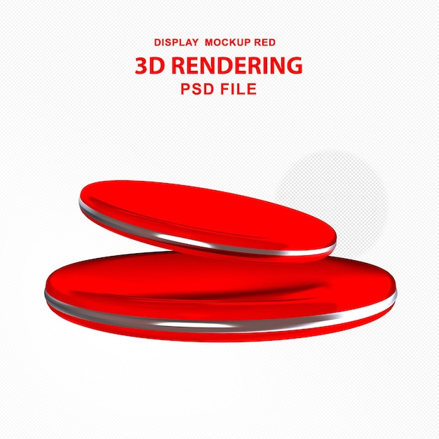 PSD Дисплей 3d-рендеринга