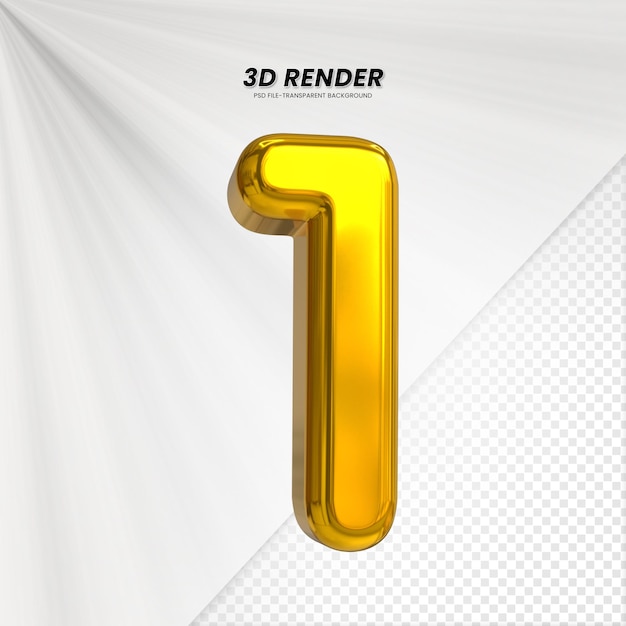 3D Rendering dla kompozycji 1 procent liczby koncepcji