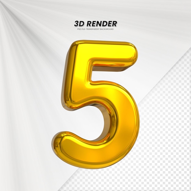 3D Rendering dla kompozycji 5 procent