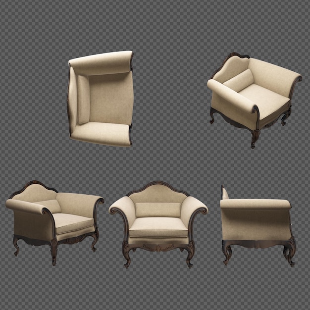 3d Rendering Furniture and Accessory