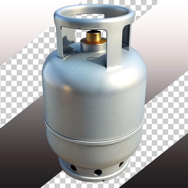 PSD 3d rendering of gas cylinder