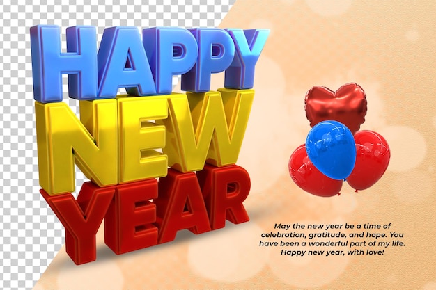 3d-rendering gelukkig nieuwjaar 2024 goud 3d teksteffect banner ontwerpsjabloon
