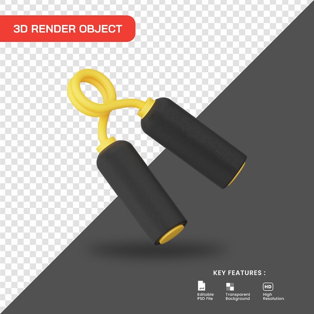 3d-rendering hand grijper pictogram