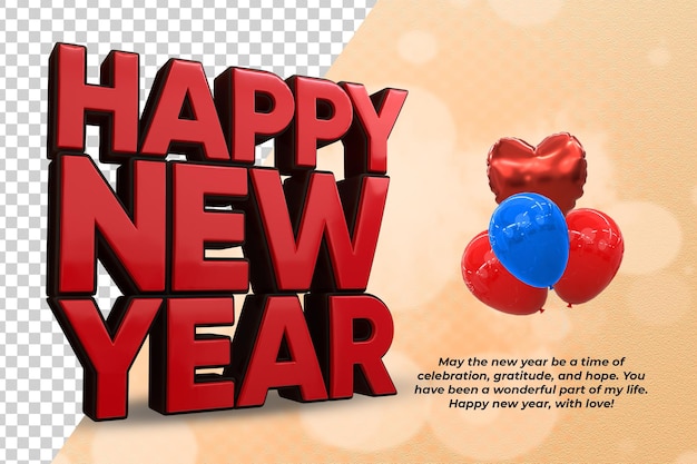 3d rendering happy new year 2024 gold 3d text effect banner design template