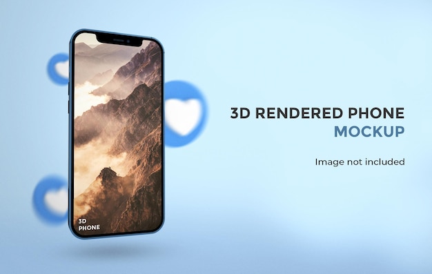 PSD 3d rendering home icon isolated