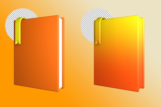 3d rendering icon of back to school and education bundle solid color and gradient