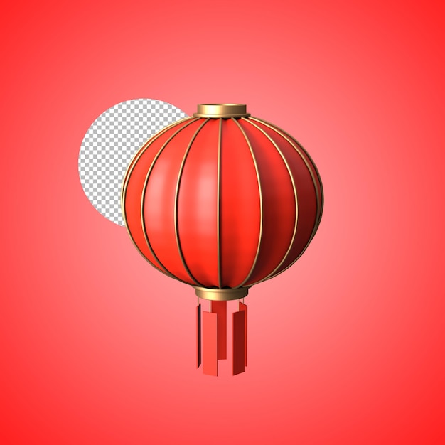 3D Rendering Icon Of Chinese New Year