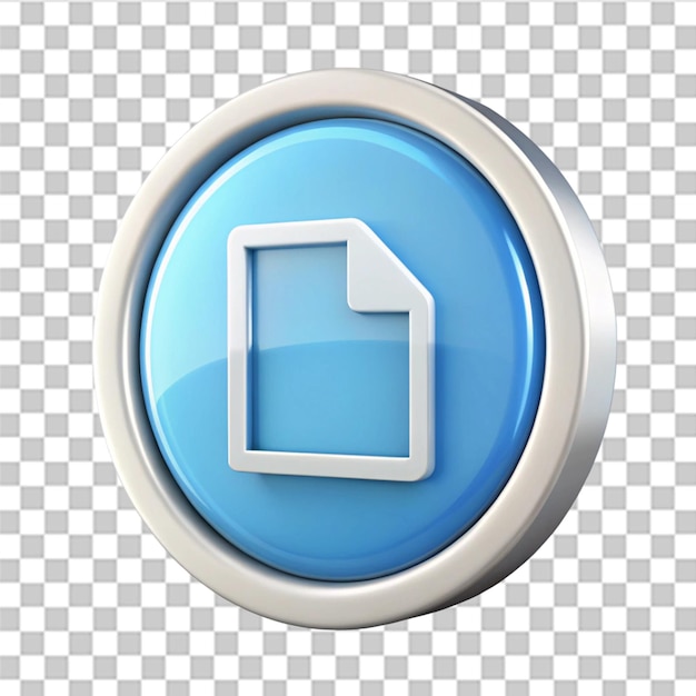 3d rendering icon isolated on transparent background