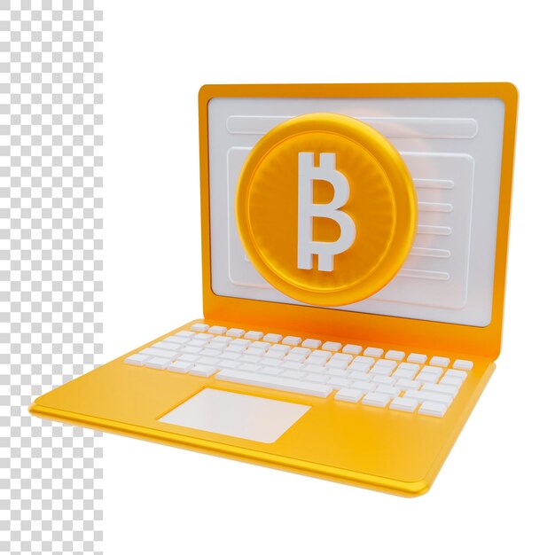 3d rendering or illustration online bitcoin trading