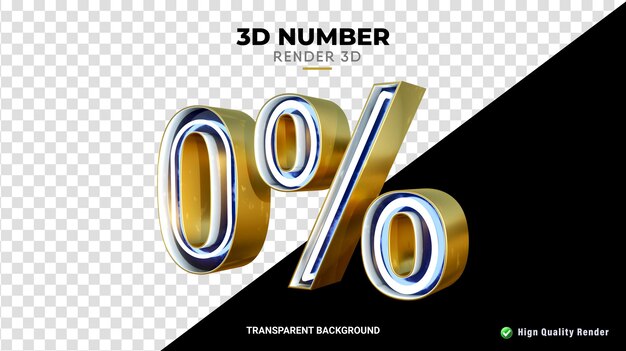 3D-rendering met 0 procent korting neonontwerp van hoge kwaliteit