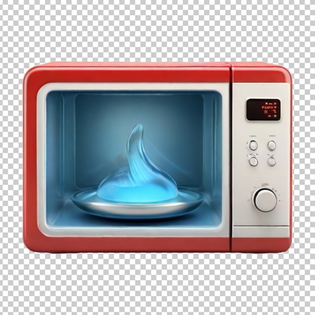 3d rendering microwave psd